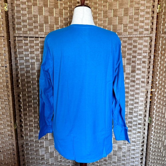 1 set of 2 Just My Size long sleeve 100% cotton tees 2X - Picture 6 of 9